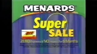 January 24, 2010 - A Super Sale at Menards