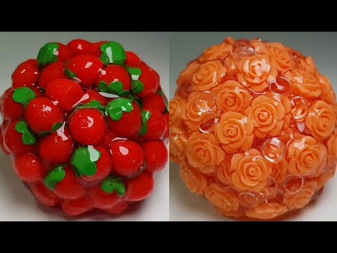 Relaxing Oddly Satisfying Slime # Oddly Slime Compilation ASMR # 112