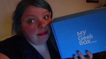 MYGEEKBOX March 2016 unboxing