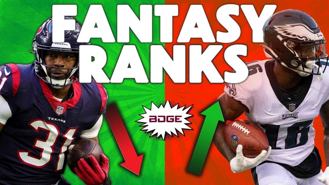 10 Biggest Movers in 2021 Fantasy Football Rankings 