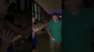 My friend bitch slapped this kid at the school dance