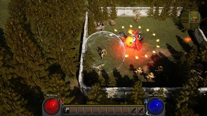 Unreal Engine Top Down RPG 'Diablo' Template: Wind Dome