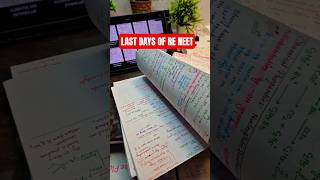 LAST REVISION FOR RE NEET