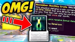 EPIC MONTHLY CRATE REWARDS! | Minecraft Skybounds #98 (Skyblock Season 3)