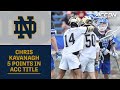 Notre Dame&#39;s Chris Kavanagh Gets 5 Points In ACC Championship