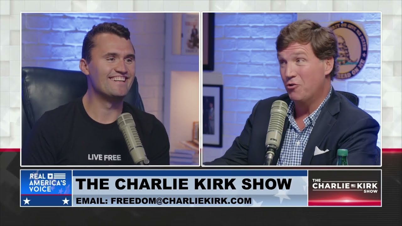 Charlie Kirk and Tucker Carlson Debate Frank Lloyd Wright, Modern Architecture, and America's Moral Decline After 1945