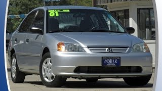 Used Cars | 2001 Honda Civic LX | Boulder-Longmont-Denver | Fisher Auto | P7170