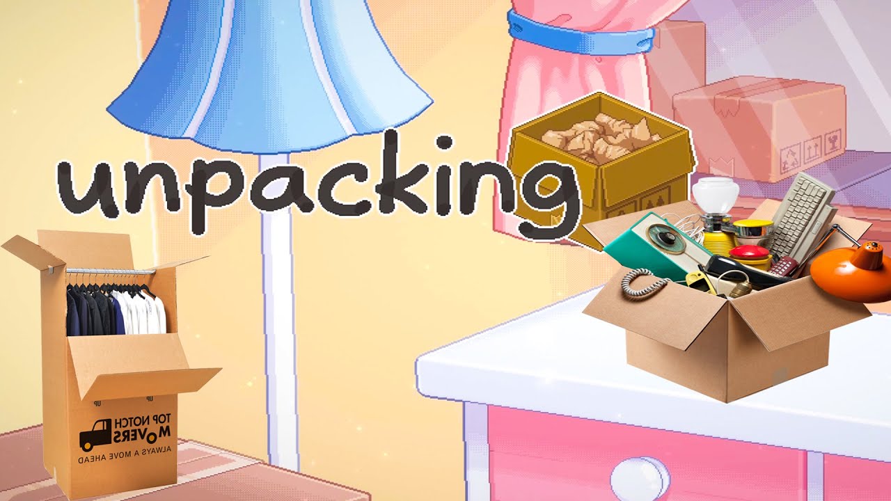 Игра unpacking куда деть