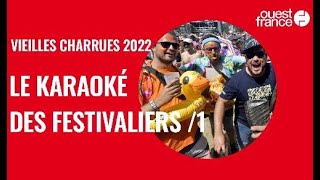 Vieilles Charrues 2022 : le karaoké des festivaliers du jeudi 14 juillet