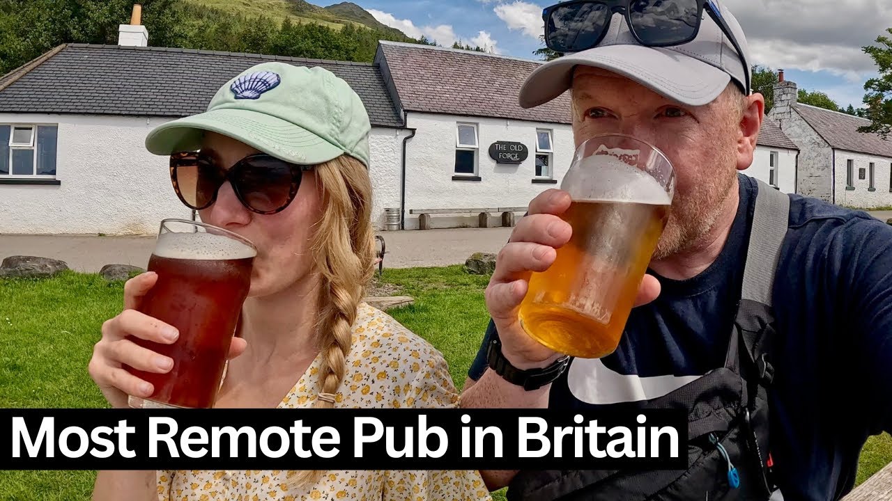Ferry To The Tiny Village Cut Off From the Rest of Scotland. And What A Return Voyage At The End! 
