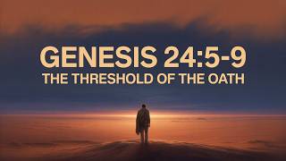 Genesis 24:5-9 Ep1 | The Threshold of the Oath | Why God Never Forces Your Yes | Deep Bible Study