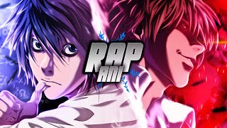 Rap - Kira E L 『 Death Note 』| A Verdadeira Justiça | Anirap E @Flash Beats  (Prod. Hunter)