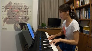 Haken - Nightingale ｜Piano Cover   Sheet Music
