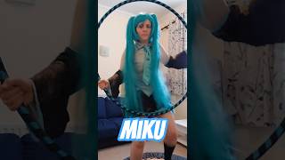 The Energy in This Miku Performance 🤯 #cosplay #miku #manga