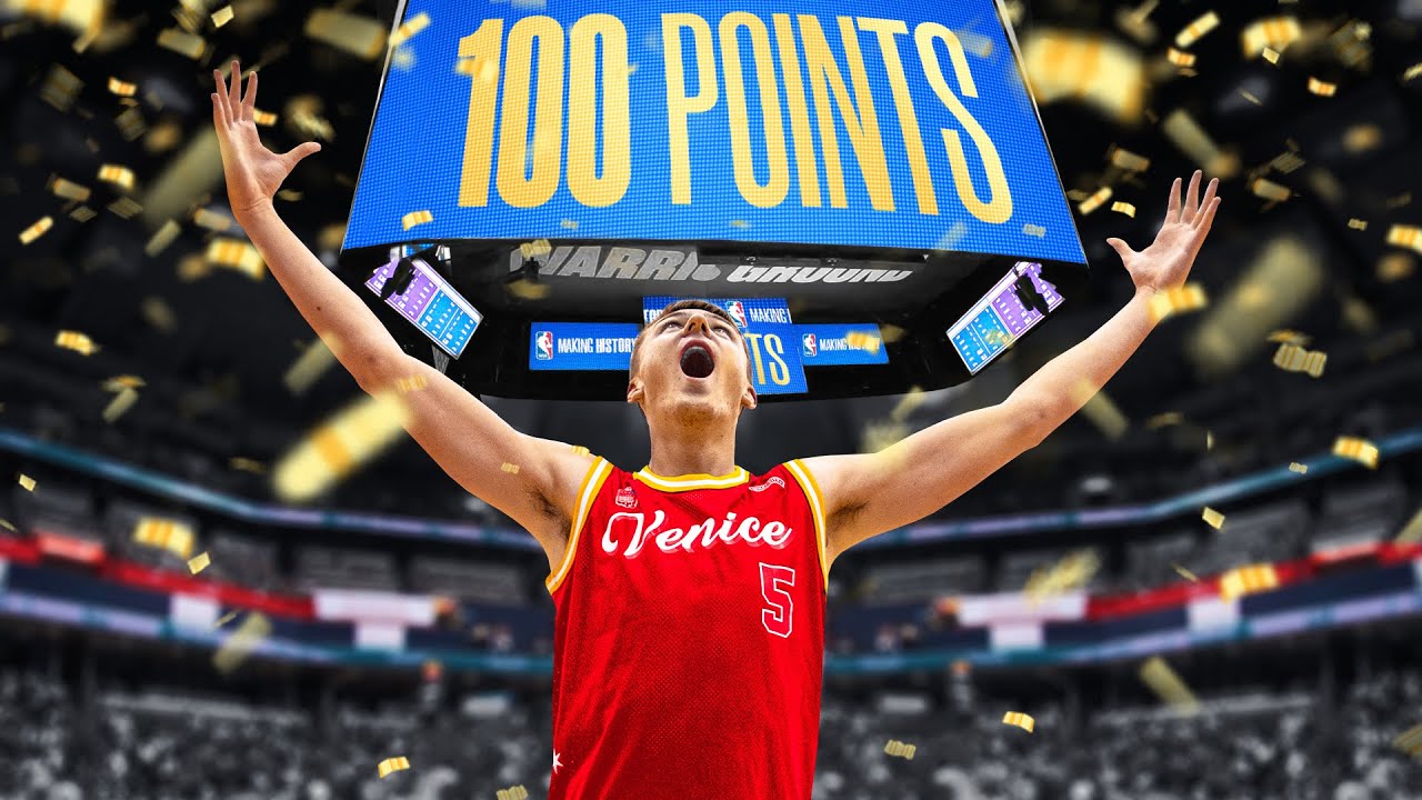 I Scored 100 Points in a Basketball Game... YouTube