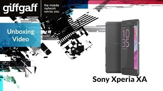 Sony Xperia XA Unboxing | giffgaff