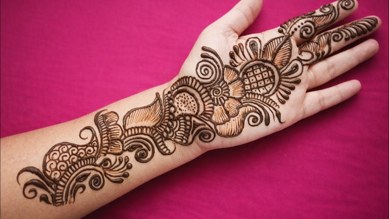Very beautiful and unique mehndi design/mehndi designs/easy mehndi design/mehandi 