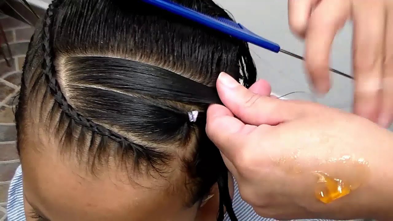 LUNA ESCALONADA PEINADOS PARA NIÑAS PASO A PASO