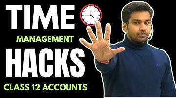 How to manage Time in Accounts paper ? *MY TOP 5 SECRETS* (Time Management Tips)