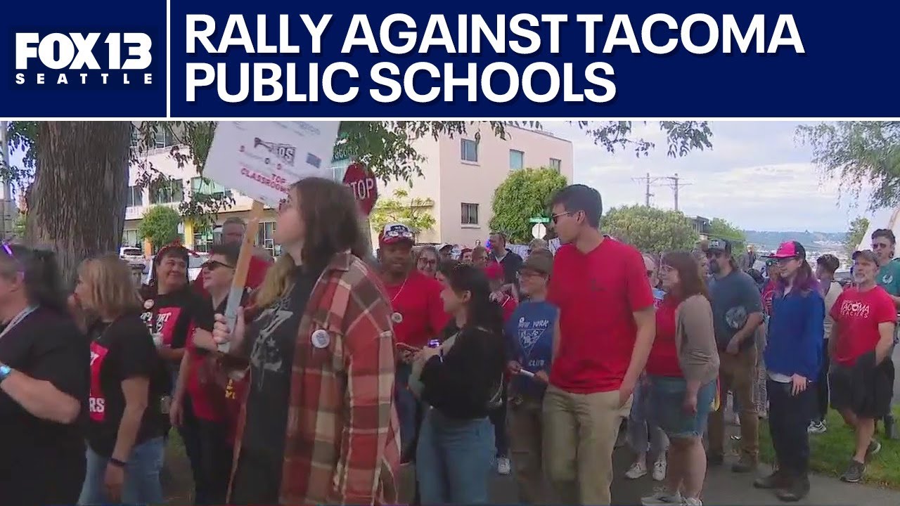 Hundreds rally over Public Schools budget staff, cuts FOX 13