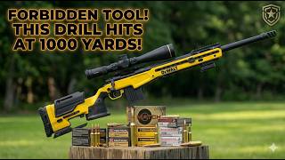 The ultimate DeWalt power tool 💀#powertools #sniper #accuracyinternational #customgun #rangeday
