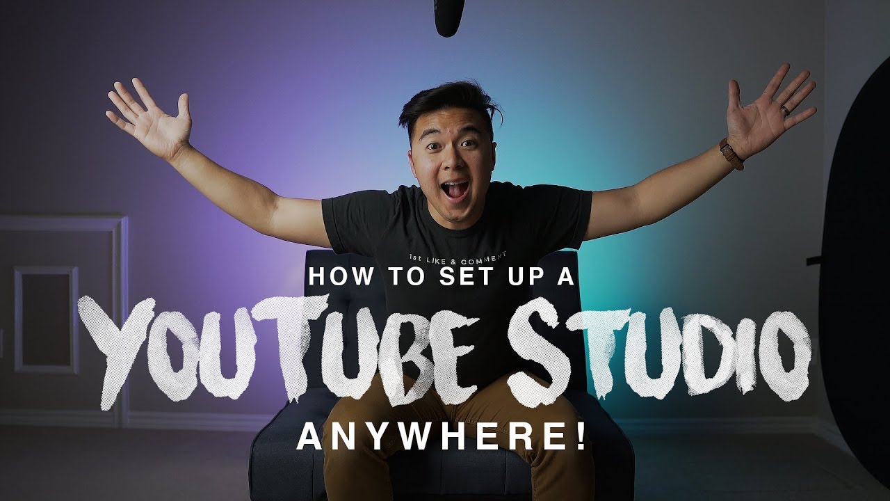 Set Up a YouTube Studio ANYWHERE in 2021 - YouTube