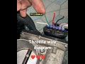 Throttle wire diagram #electrician #mtech #professional Electrical