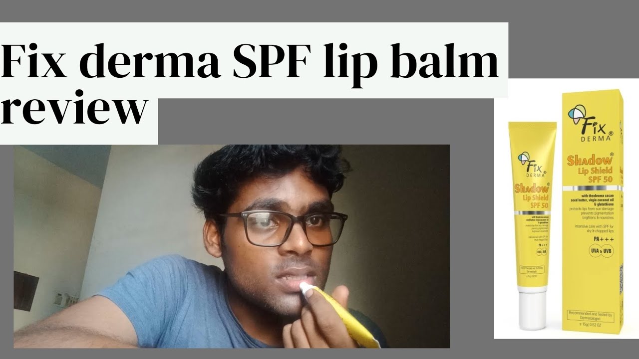 Fix derma SPF lip balm review | Review and rating| @KrazyKaran_ - YouTube