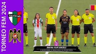 Palestino 2-1 Unión Española - Campeonato Femenino 2024 - Resumen