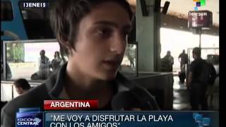 Local tourism is big business in Argentina