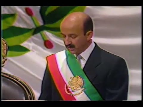 1988 | Toma de protesta de Carlos Salinas de Gortari - YouTube