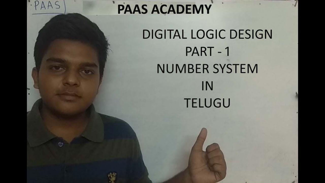 Digital logic design number systems in telugu - YouTube
