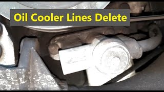 Should you remove the oil cooler lines on your P80 car? My test results, Volvo 850, S70, V70 etc.
