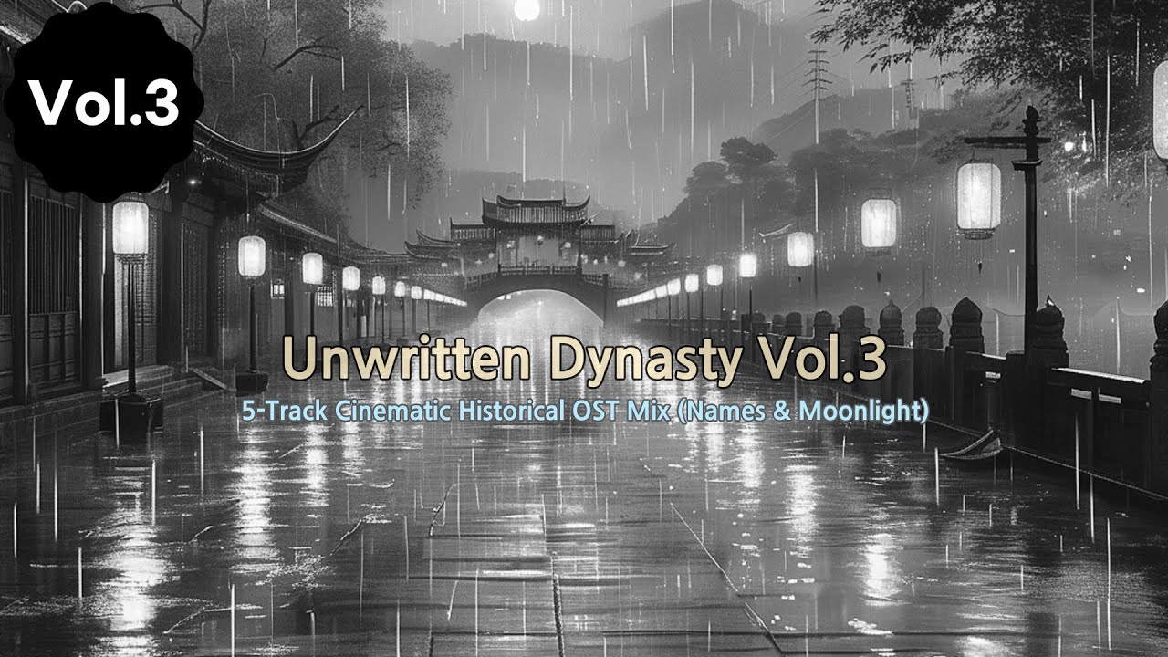 Track 11–15 | Unwritten Dynasty Vol.3 | 5-Track Cinematic Historical OST Mix