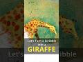 Turning Scribbles into a GIRAFFE 🦒 | short timelapse