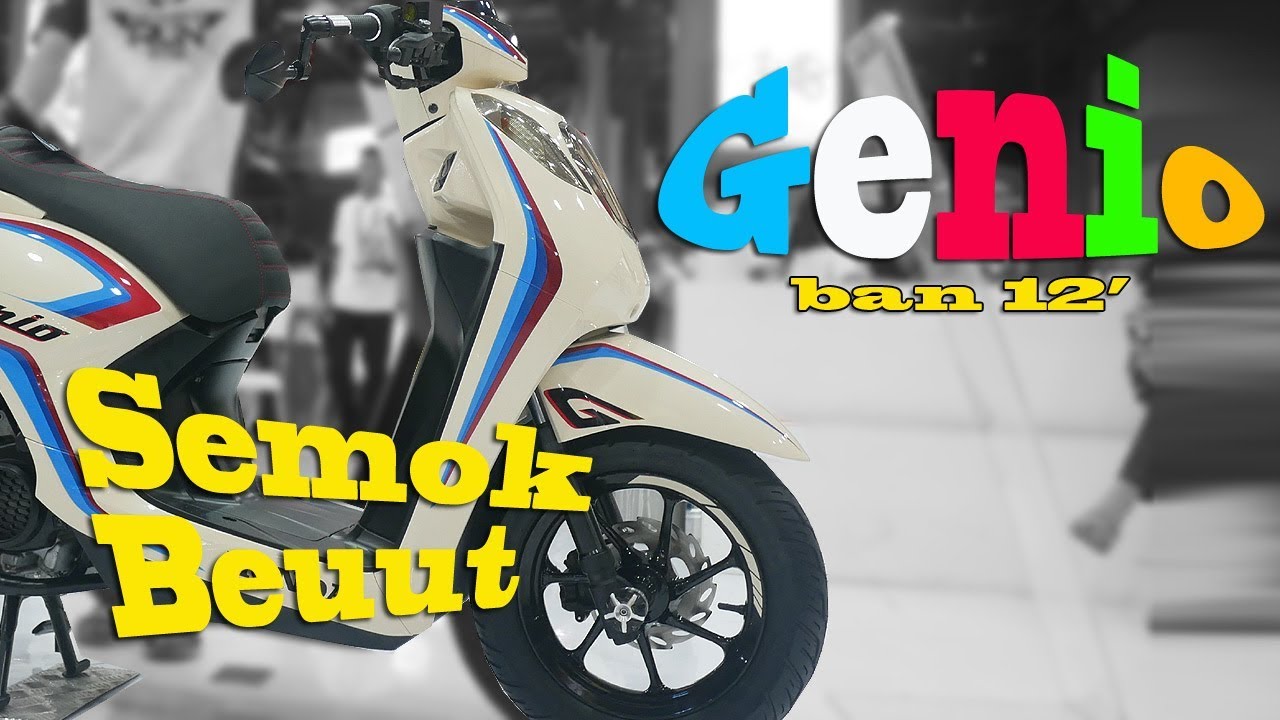 Honda Genio Semok Dengan Ban 12 Inchi Tmcblog 1189 Youtube