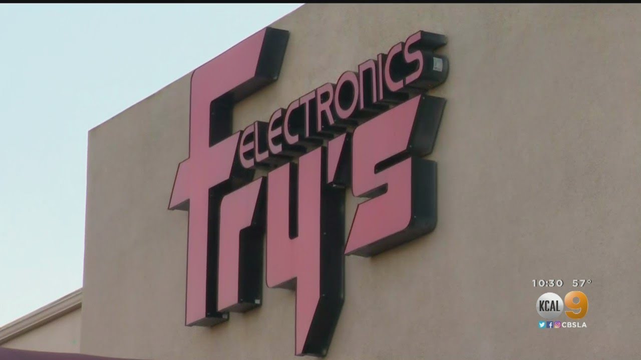 CaliforniaBased Chain Fry's Electronics Closing Permanently YouTube