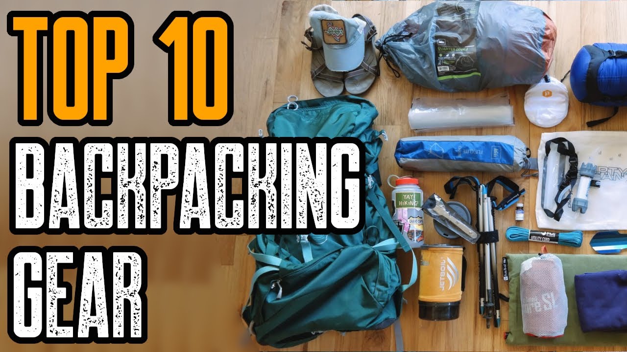 TOP 10 BEST BACKPACKING GEAR ON AMAZON 2020 - YouTube