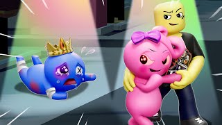 Rainbow Friends 2 | Pink, Please Don't Leave Blue  Blue Sad ORIGIN Story | Cartoon Animation