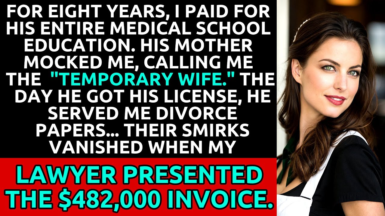 Он бросил меня после окончания медицинской школы, а потом я отправила ему счёт на 482 тысячи долл...