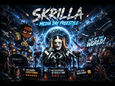 Skrilla - Media Day Freestyle Reaction