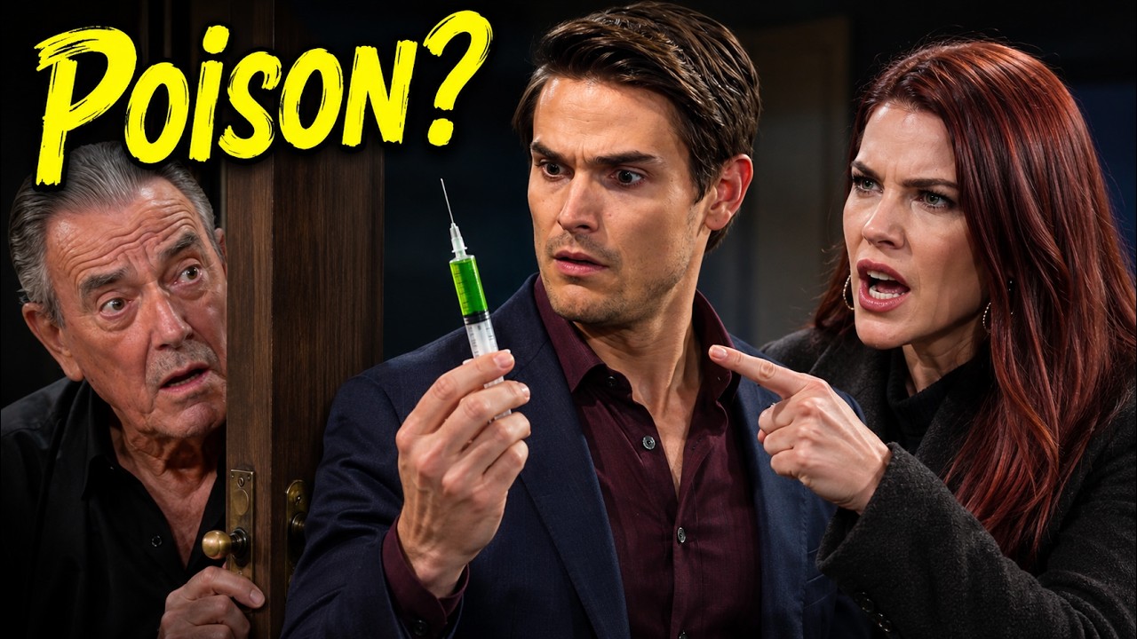 Grab the poison and kill Victor and Nikki - Sally and Adam's horrific plan is exposed Y&R Spoilers