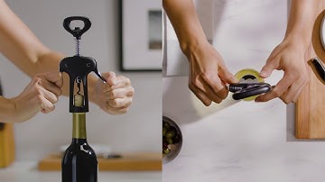 OXO Winged Corkscrew with Bottle Opener