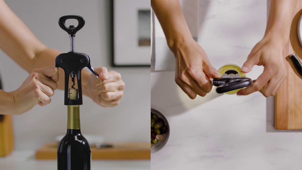 OXO Winged Corkscrew with Bottle Opener 