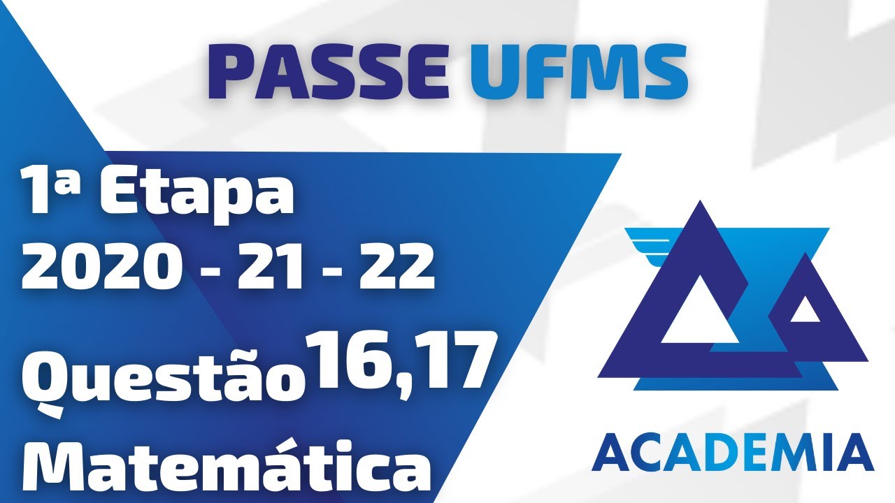 Passe Ufms Provas Anteriores - NAZAEDU