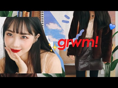 <strong>Red</strong> Lip💄<strong>GRWM</strong>! 나의 서른, 솔직하게 새해 다짐 세우기, 취미와 오일파스텔 이야기 | Jody 조디