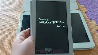 Samsung Galaxy Tab 3 Lite SM-T110 Startup