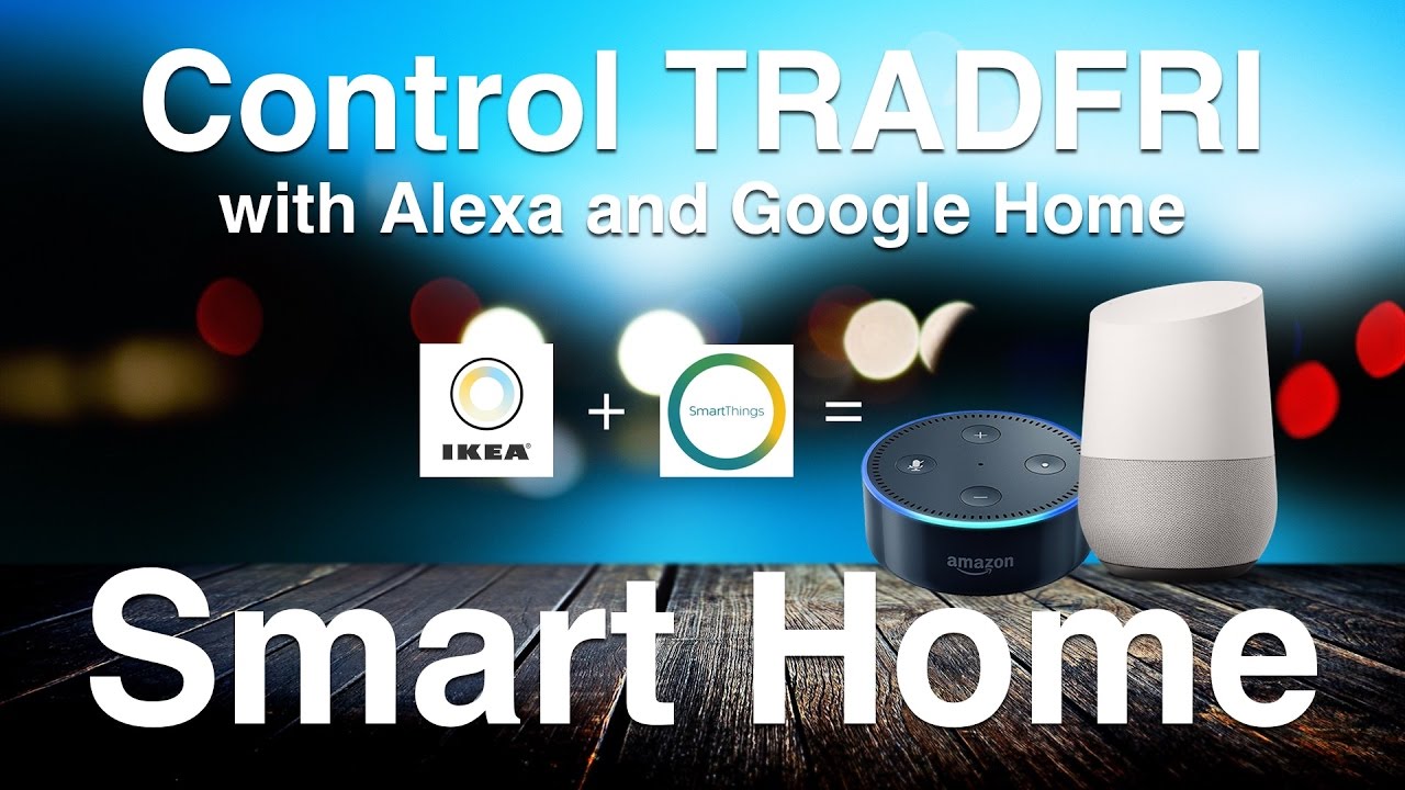 Control lights and Google Home YouTube