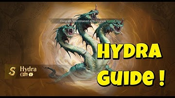 How does Hydra behemoth works on sea of conquest