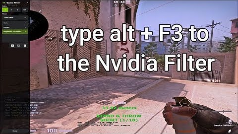 HOW TO FIX NVIDIA GAMEFILTER *AN ERROR OCCURED* IN CSGO (13/12/2020) AFTER UPDATE